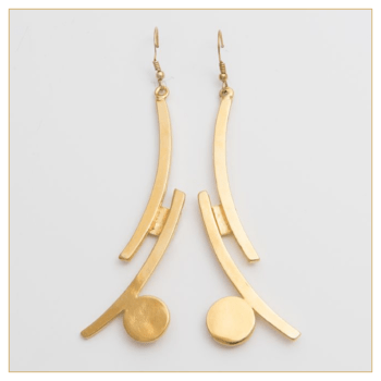 Pendientes Kandinsky (oro y plata)