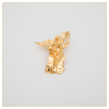 Colgante "Ángel" bañado en oro