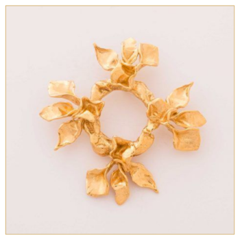 BROCHE  "AROS CON NARDOS"