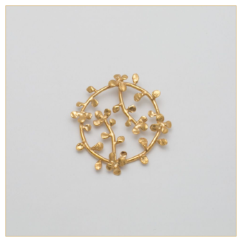 BROCHE "ARO RAMITO"
