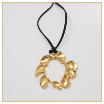 COLGANTE "ARO DE HOJAS"