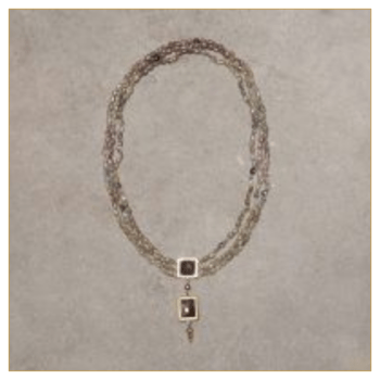COLLAR DE ZAFIROS DE COLORES
