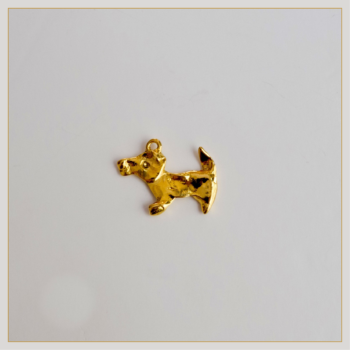 Colgante "Tuno" bañado en oro