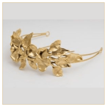 DIADEMA / TIARA HOJAS DE MANZANO I