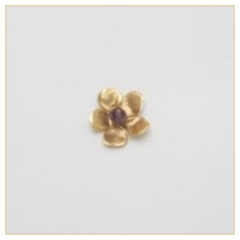 COLGANTE "FLOR CON PIEDRA MEDIANA"