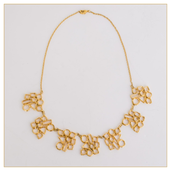 COLLAR DE ENTREPIEZAS "COLECCIÓN GEOMÉTRICA"
