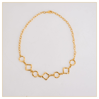COLLAR "CÍRCULOS Y ROMBOS PEQ."