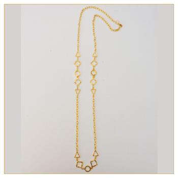 COLLAR "GEOMÉTRICO" LARGO