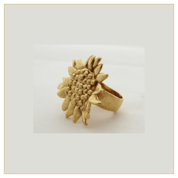ANILLO "GIRASOL PEQUEÑO"