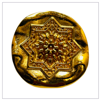 Broche y Colgante "Medallón Azulejo"