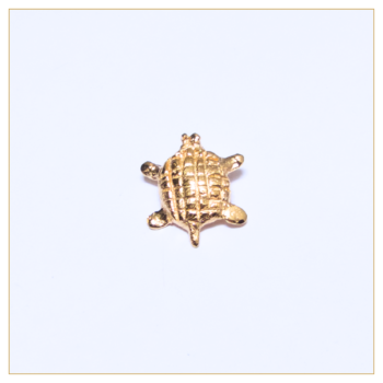 Broche y Colgante “Tortuga” en bronce bañado en oro