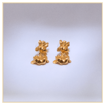 PENDIENTES 2 RANITAS "LOLA Y PEPA"