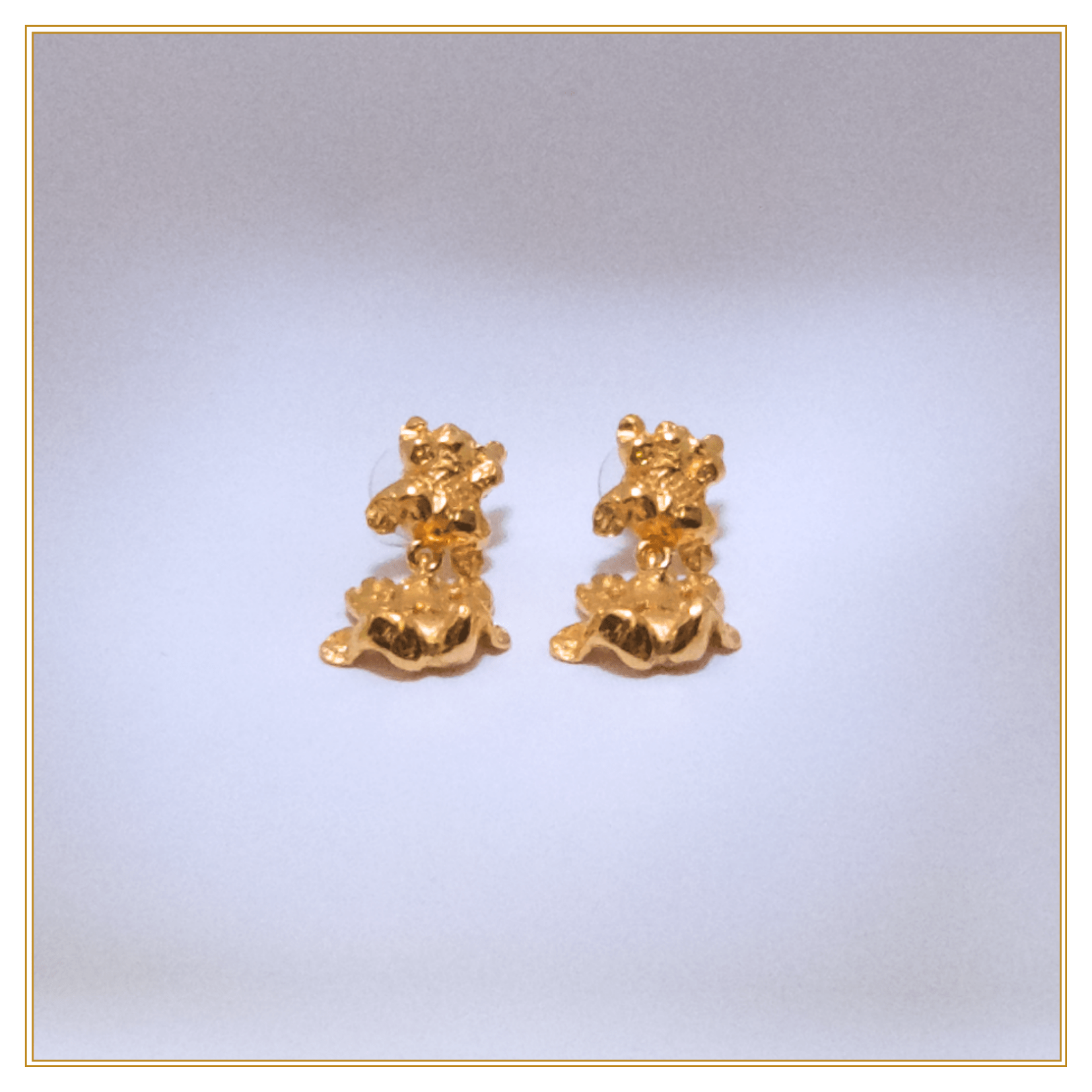 PENDIENTES 2 RANITAS “LOLA Y PEPA”