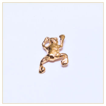 BROCHE Y COLGANTE LA RANA "CLOTILDE"